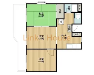 東京都江戸川区松江3【マンション】の間取り