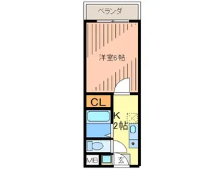 メゾン清杜【2階】の間取り