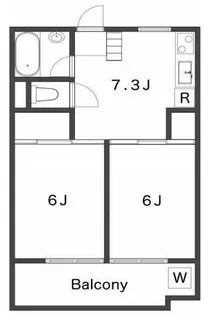 Bespoke Apartments Kawagushi【3階】の間取り