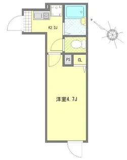 Wellbeing青砥II【1階】の間取り