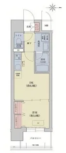 リシュドール梅小路【2階】の間取り