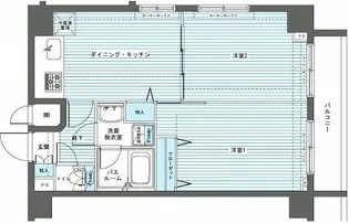 フェニックス中板橋【9階】の間取り