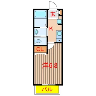 キャメル二和向台A棟【1階】の間取り