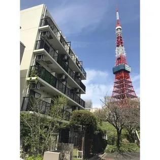 ラフィーヌ芝公園【4階】の外観