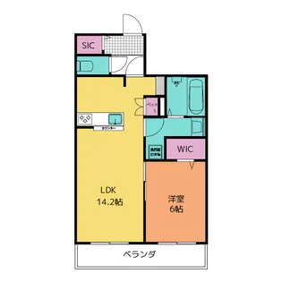 メゾン天白公園東W【3階】の間取り