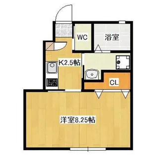 ORCA ANNEX【1階】の間取り