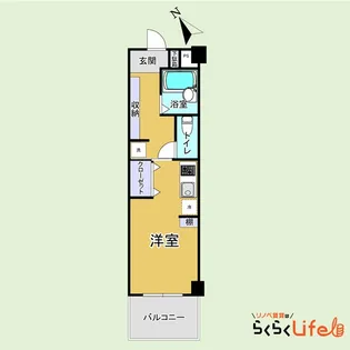 ヒルズグリーン【1階】の間取り