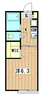 リヴェール上大岡【1階】の間取り