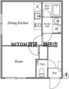 HJPLACE神楽坂【3階】の間取り