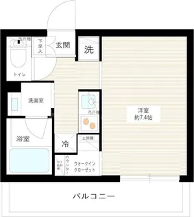 ARCOBALENO ITABASHISAKURAGAWA【3階】の間取り