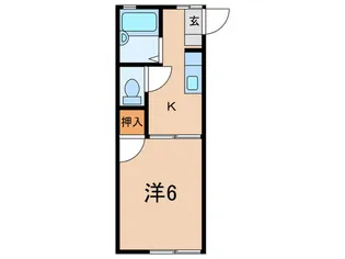 梅乃木【1階】の間取り