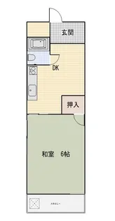 関本ビル【4階】の間取り
