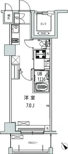 グローリア十条【5階】の間取り