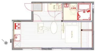 ヴィレッジハウス【2階】の間取り