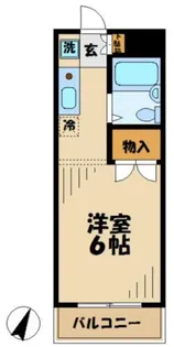 メゾンアルカンシェル【3階】の間取り