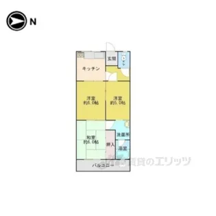 薮内ビル【2階】の間取り