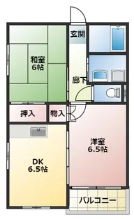 ヴィアーレ大泉閣【2階】の間取り