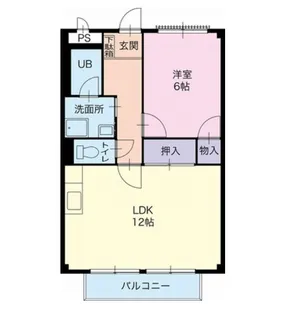 Surplus楓【2階】の間取り