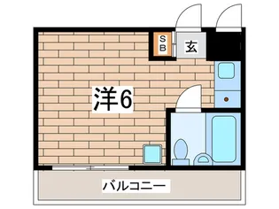 ライオンズマンション伊勢佐木町西第2【3階】の間取り