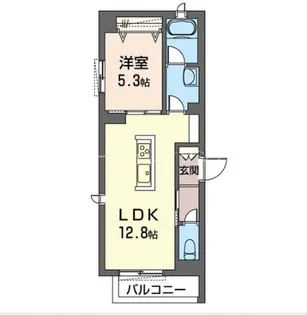 ラ・スペランツァ【2階】の間取り
