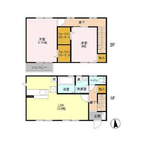 プリモ桜の間取り