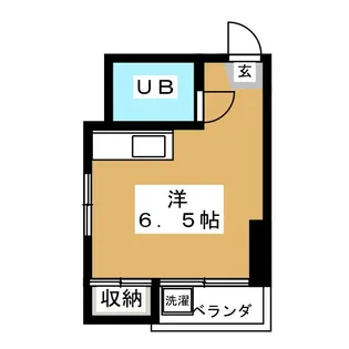 フラワーハウス【3階】の間取り