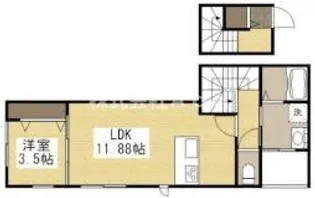COCO上富井【2階】の間取り
