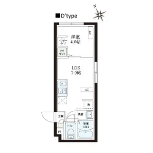 レピュア本郷レジデンス【3階】の間取り