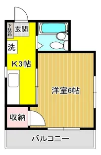 園田ビル【3階】の間取り