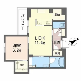 Allume【3階】の間取り