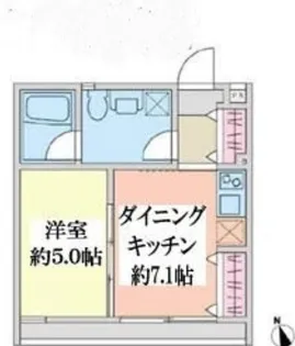 ヨーク所沢【1階】の間取り