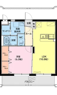 ユーミー高洲【3階】の間取り