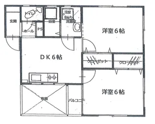 ヤマトコ-ポ【3階】の間取り
