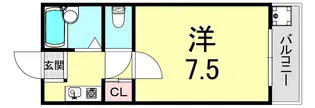 サンテラス池内【2階】の間取り