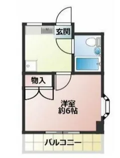 一刻館【3階】の間取り