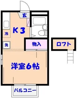 Maハイツ【2階】の間取り