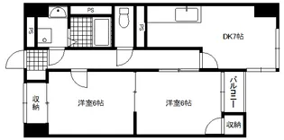 セーフティーメゾン中央町【5階】の間取り