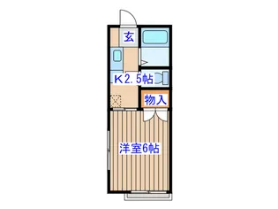 コ-ポ花束【2階】の間取り
