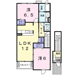 セントラルガーデン【2階】の間取り