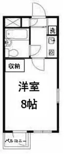 ペルル永山【2階】の間取り