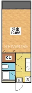 ハイツチェリーヒル【4階】の間取り