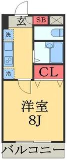 アレックスあきら【2階】の間取り