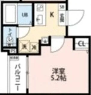 グランクオール城東【1階】の間取り