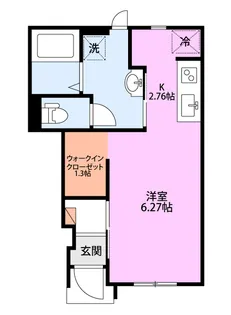 リビンド古正寺【1階】の間取り