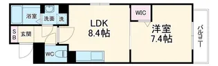 Sフラット円町【3階】の間取り