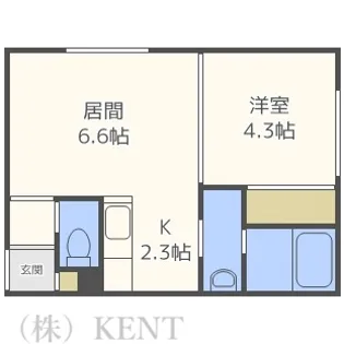 sumika【1階】の間取り