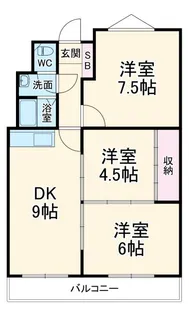 エル・コンフォール【2階】の間取り