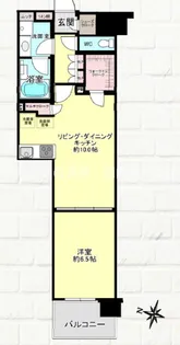 サンクレイドル横濱伊勢佐木【4階】の間取り