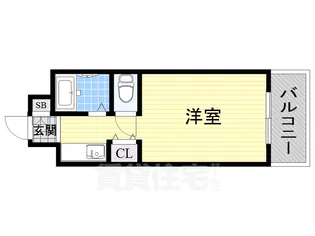 童夢ハイツ【5階】の間取り