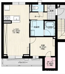 志木テラス【2階】の間取り